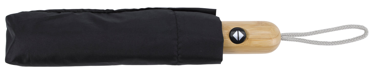 Shed Rain™ 42" RPET Bamboo-Handled Auto-Open/Close Compact Umbrella