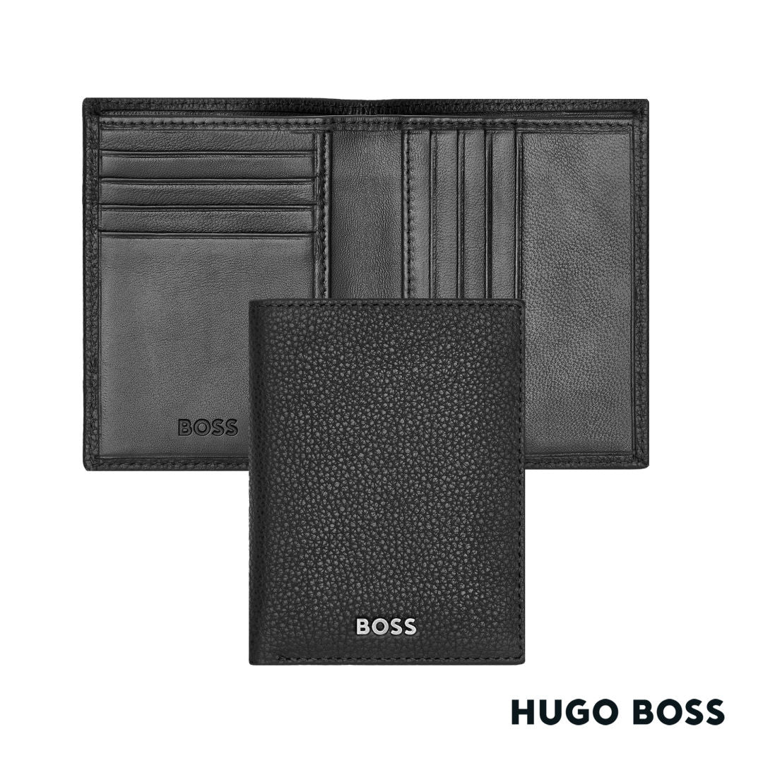 Hugo Boss® Classic Grained Folding Card Holder