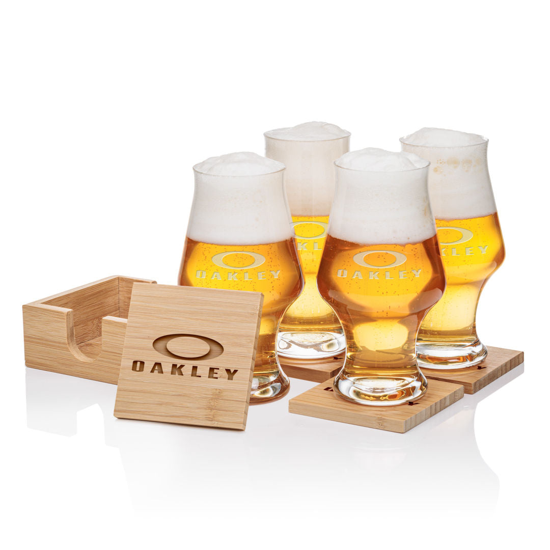 Bamboo Coaster Gift Set - Hanover