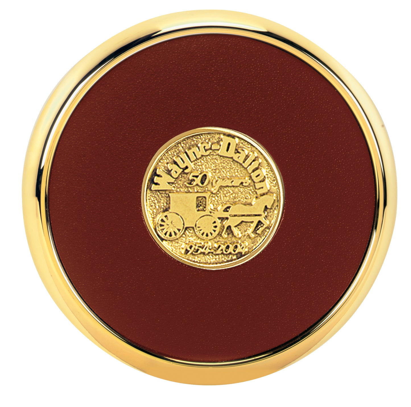 JAFFA® Round Brass Coaster