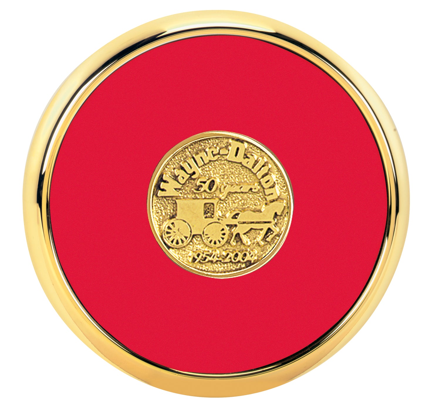 JAFFA® Round Brass Coaster
