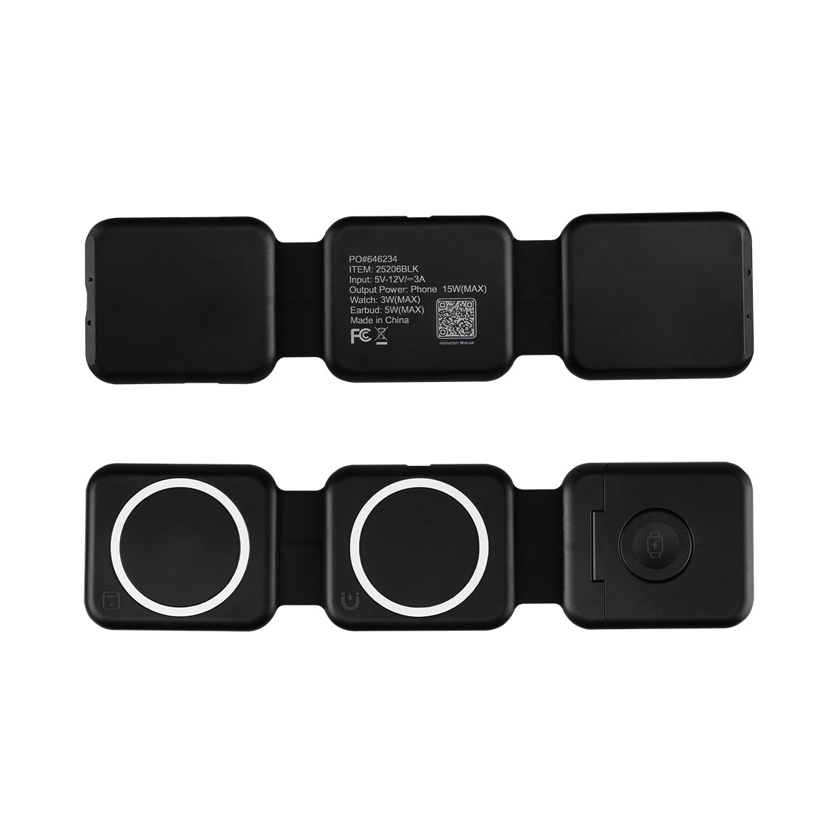 Tri-Fold Wireless Multi-Charger