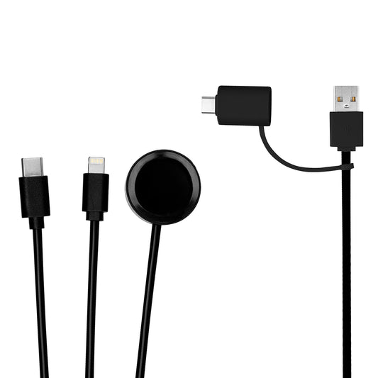 3' Multi-Charging Cable With Watch Dock
