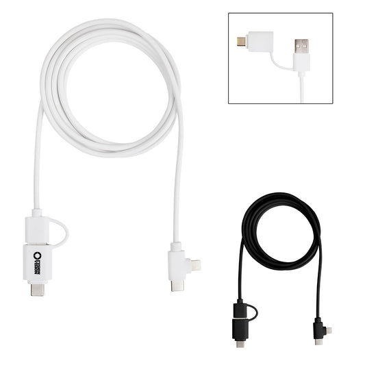 BLACK 5' Recycled Charging Cable