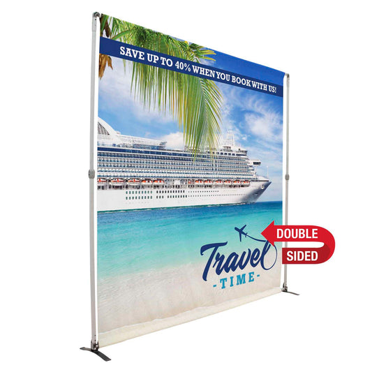 8' Bravo Expanding Display Double-Sided Kit