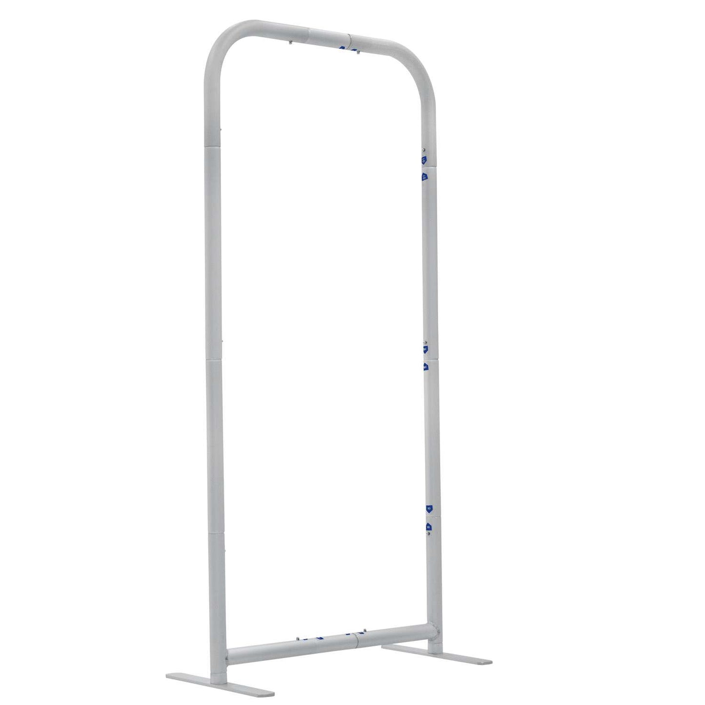 2'W x 4'H EuroFit Tabletop Straight Wall Hardware