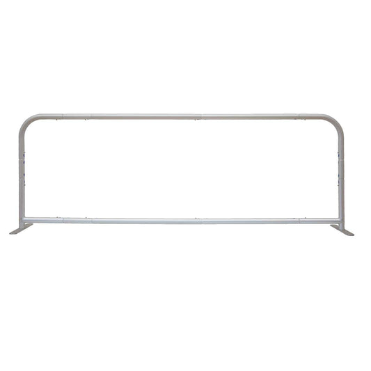 6'W x 2'H EuroFit Tabletop Straight Wall Hardware