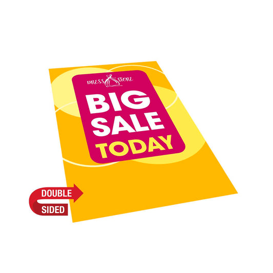 24"W Enviro Board Tabletop Display Signboard (Double-Sided)