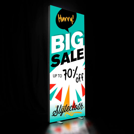 3' x 8' Deluxe SEG Glo Floor Display Kit