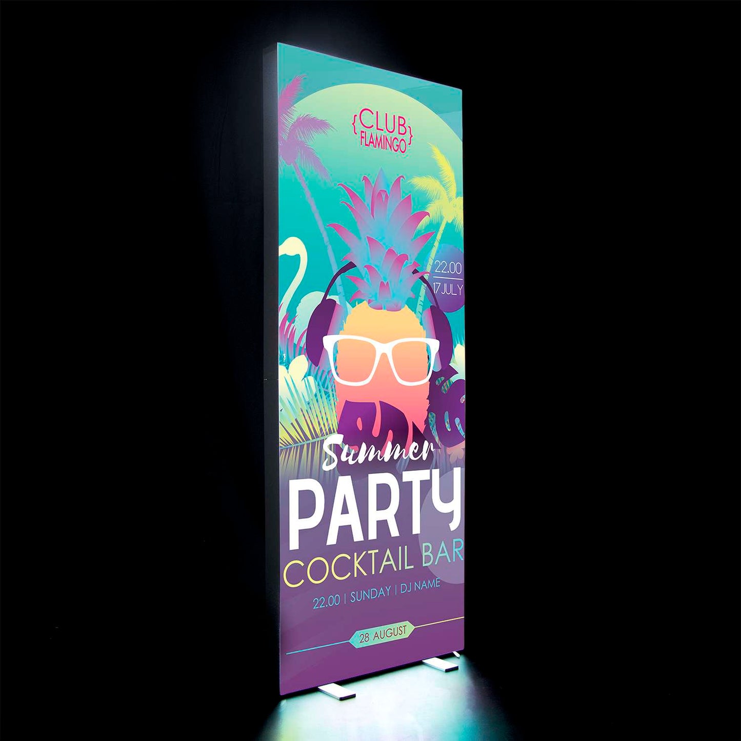3' x 8' Fusion Glo Display Kit