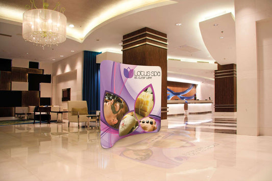 8' EuroFit Bow Floor Display Kit