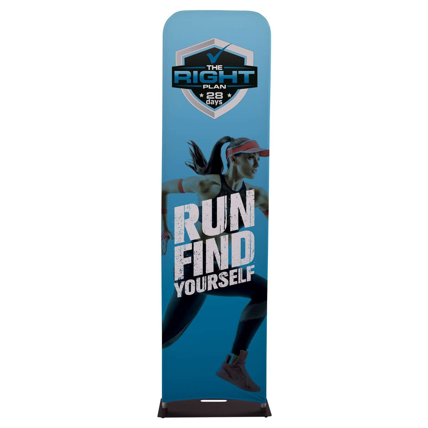 2' EuroFit Banner Display Kit (Recycled Polyester Knit)