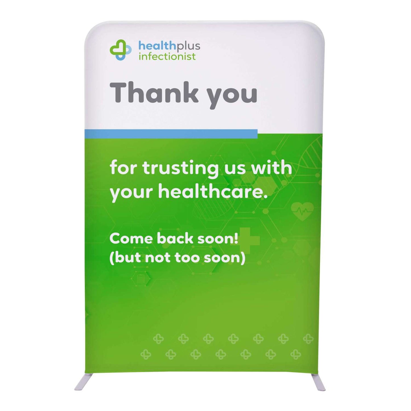 4'W x 72"H EuroFit Straight Wall Kit (Biodegradable Fabric)