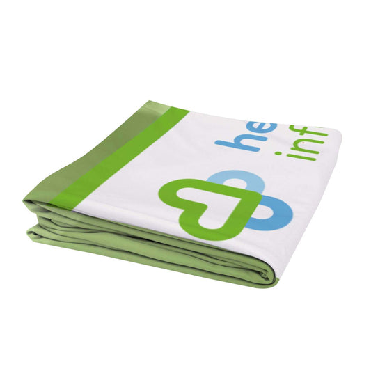 4'W x 90"H EuroFit Straight Wall Graphic Cover (Biodegradable Fabric)