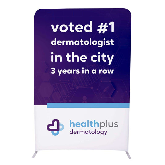 5'W x 90"H EuroFit Straight Wall Kit (Biodegradable Fabric)