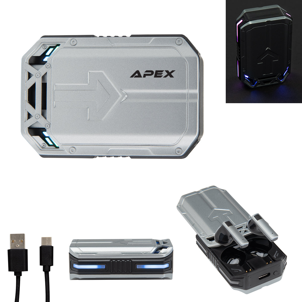 SILVER TWS Gaming Earbuds