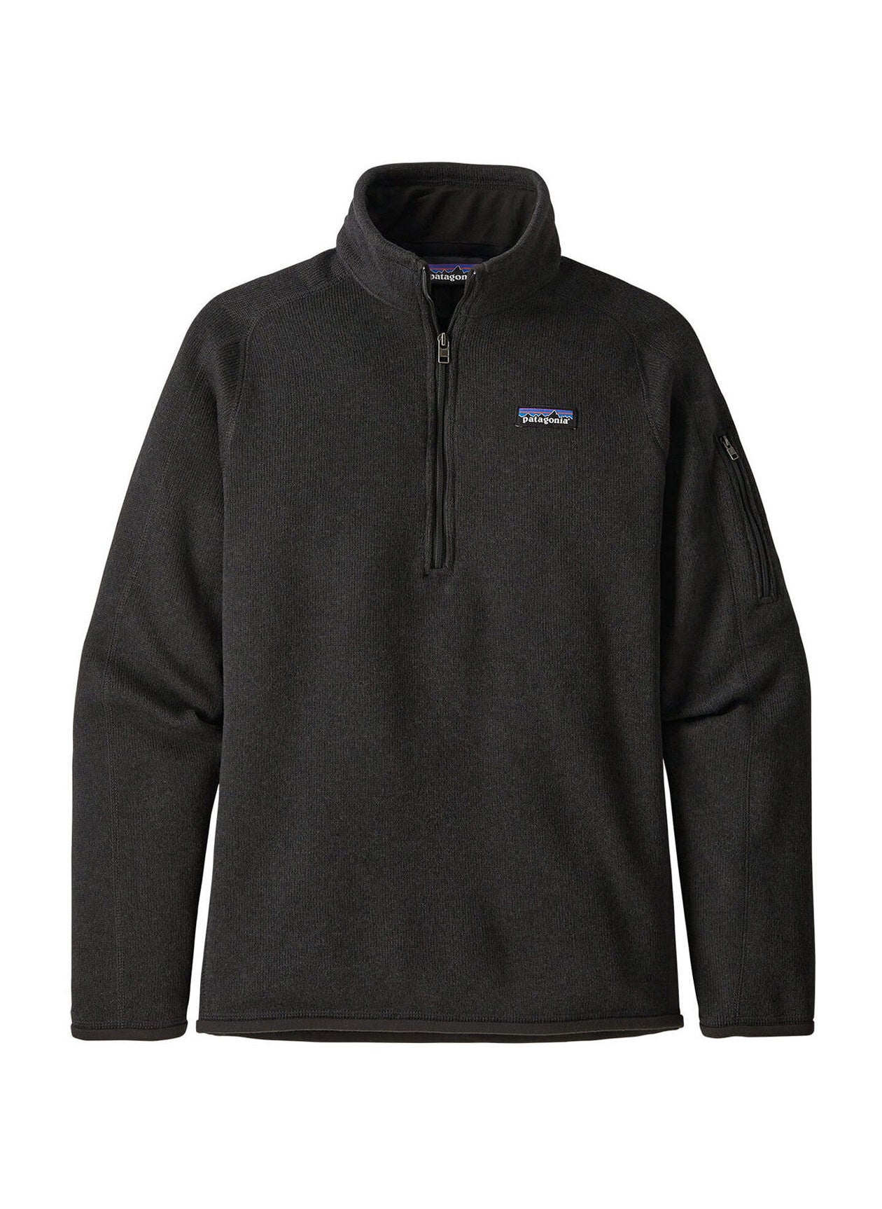 Patagonia Women's Better Sweater Quarter-Zip - Black - XXS