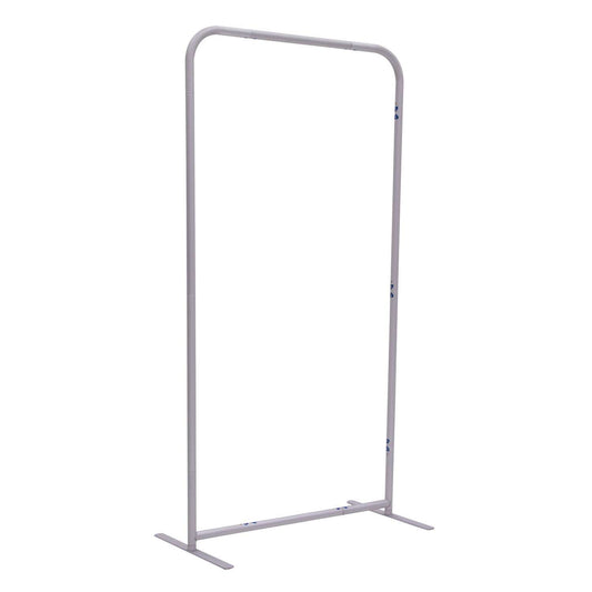 3'W x 72"H EuroFit Straight Wall Hardware