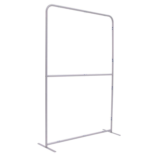 5'W x 90"H EuroFit Straight Wall Hardware