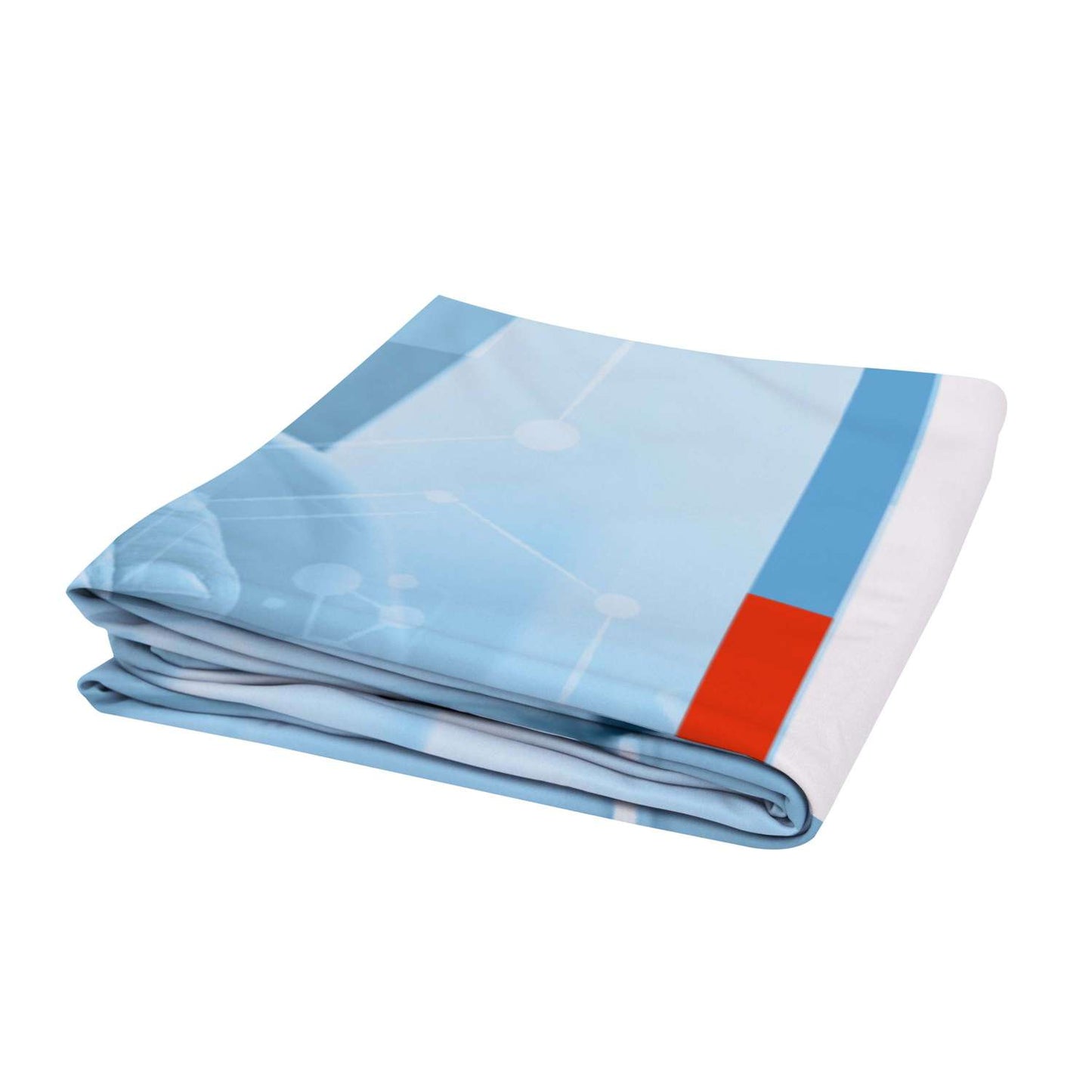 8'W x 54"H EuroFit Straight Wall Graphic Cover (Recycled Polyester Knit)