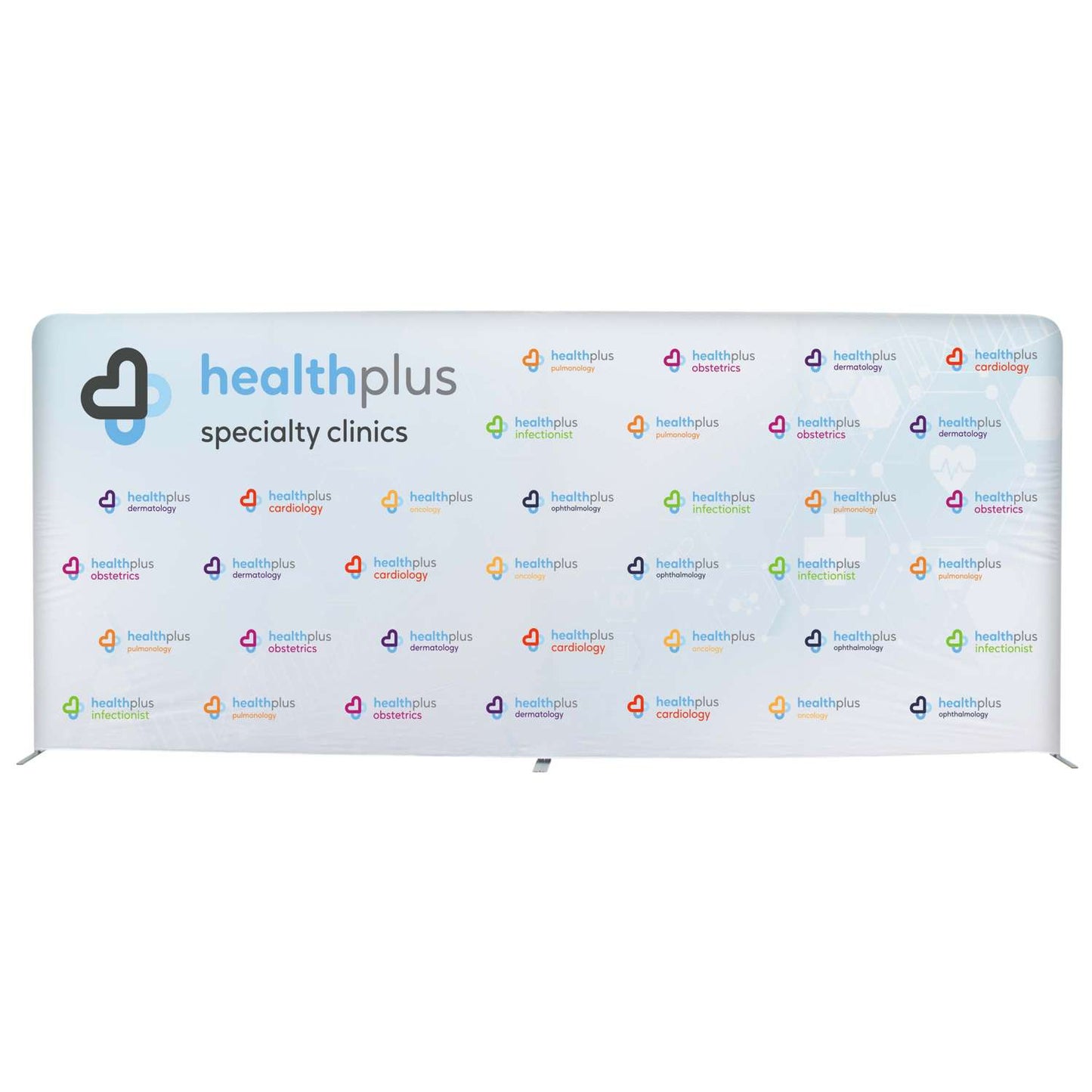 20' EuroFit Straight Wall Kit (Recycled Polyester Knit)