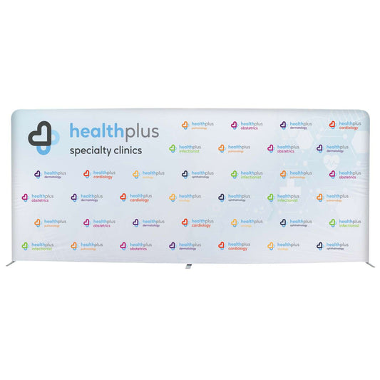 20' EuroFit Straight Wall Kit (Recycled Polyester Knit)