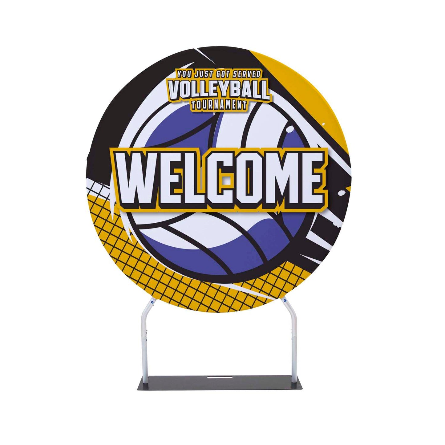 60" EuroFit Round Banner Display Kit