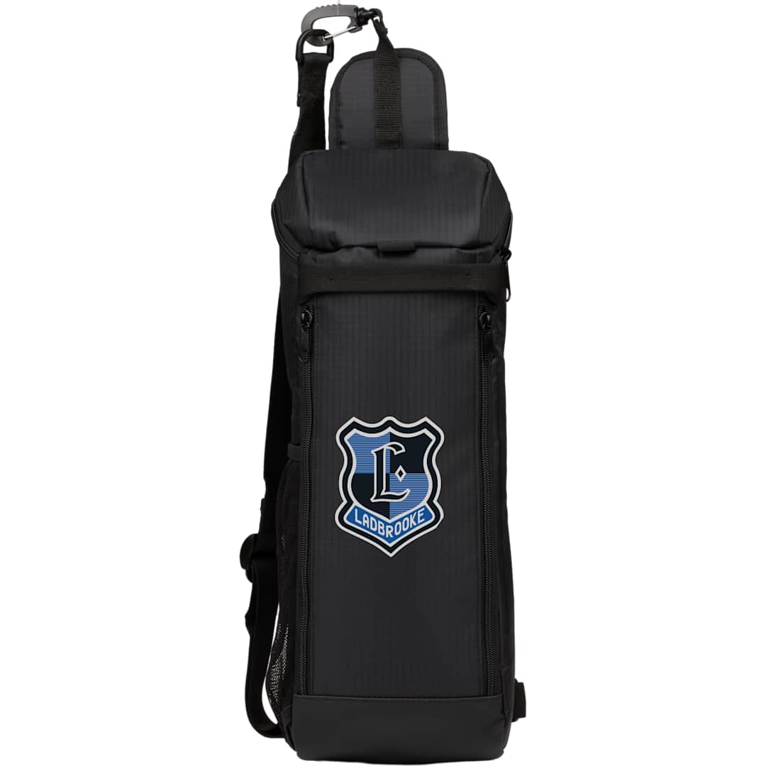 Front View of Black RPET Fairway Golf Cooler