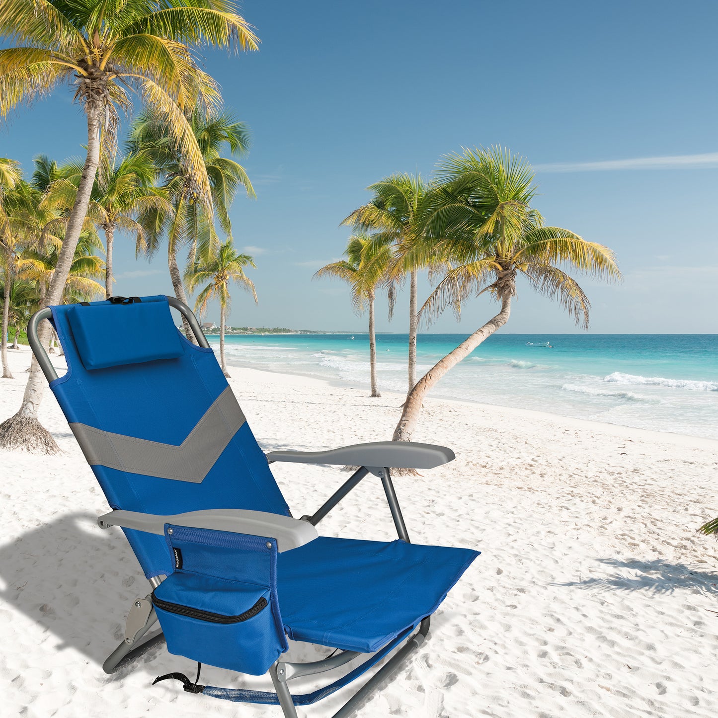 Koozie® Clearwater Beach Backpack Chair