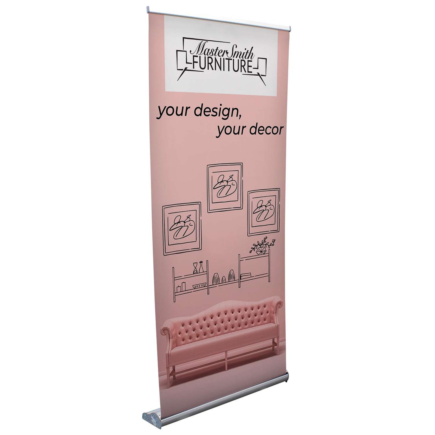 36" Stratus Retractor Kit (Dry-Erase Media)