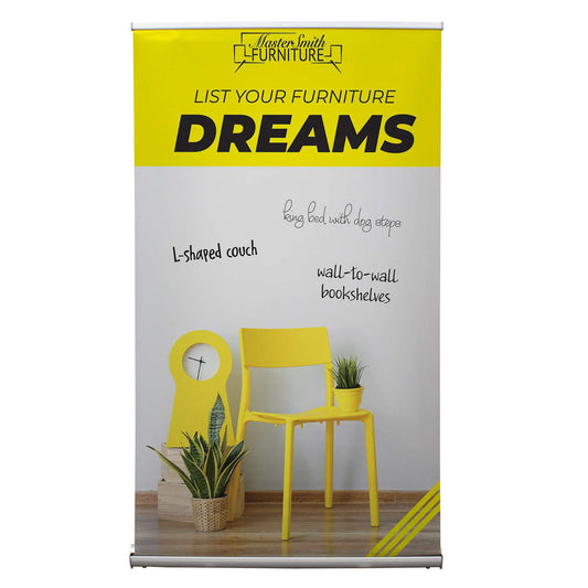 48" Stratus Retractor Kit (Dry-Erase Media)