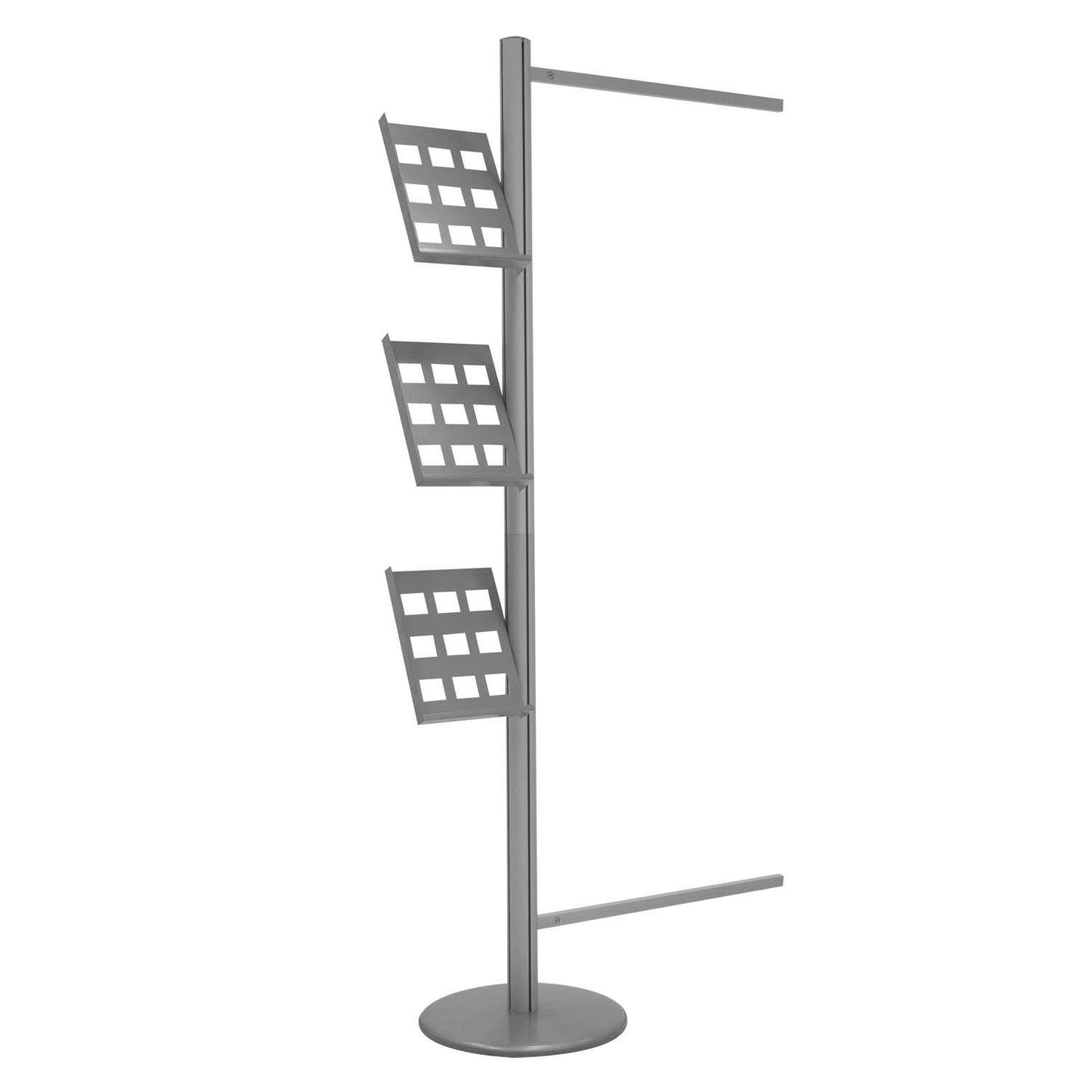 Flex Banner Display Single-Banner with Lit Rack Hardware