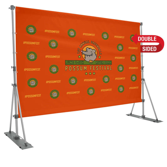 Headliner Banner Display Kit (18 oz. Vinyl, Double-Sided)