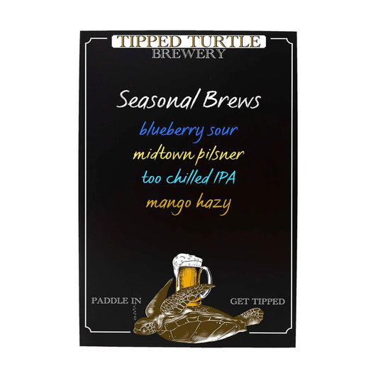 32" Deluxe A-frame Imprinted Chalkboard Insert