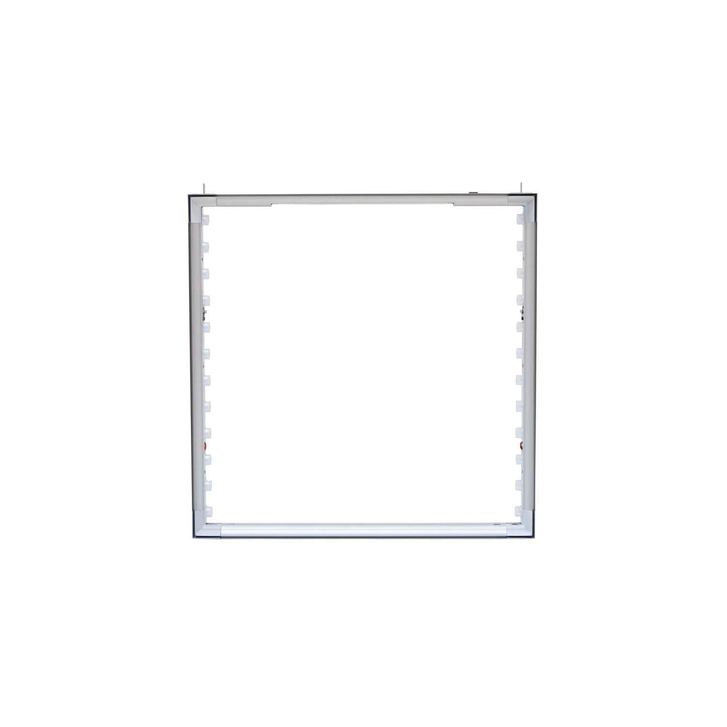 24" x 24" Aerial SEG Glo Ceiling-Mounted Hardware