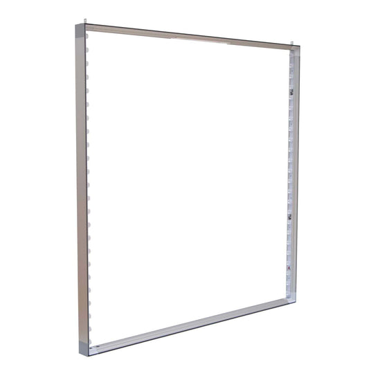 48" x 48" Aerial SEG Glo Ceiling-Mounted Hardware