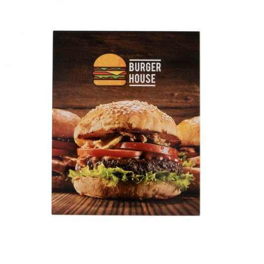 16"W X 20"H Glossy Aluminum Print with Shadow Mount