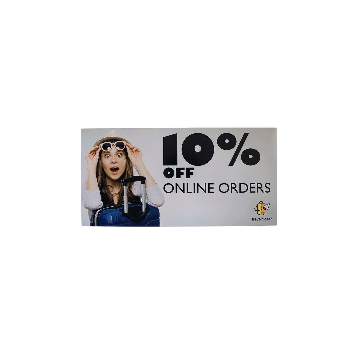 10"W x 20"H Glossy Aluminum Print with Shadow Mount