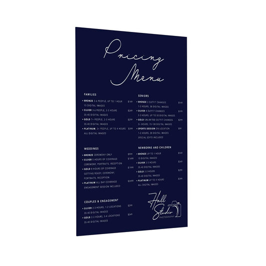 16" x 20" Acrylic Print with Shadow Mount