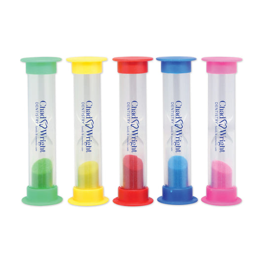 Assorted 3 Minute Brushing Sand Timer (Assorted Colors)