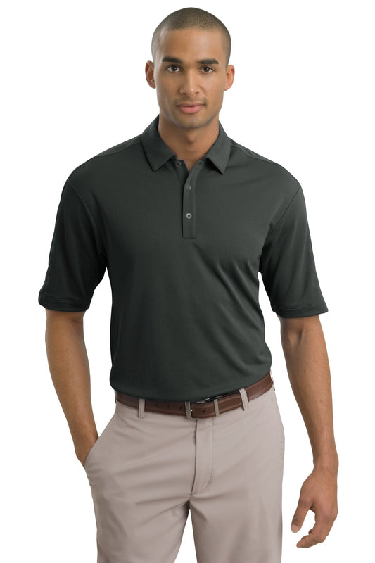 Front View of Anthracite Nike Tech Sport Dri-FIT Polo. 266998 - XS