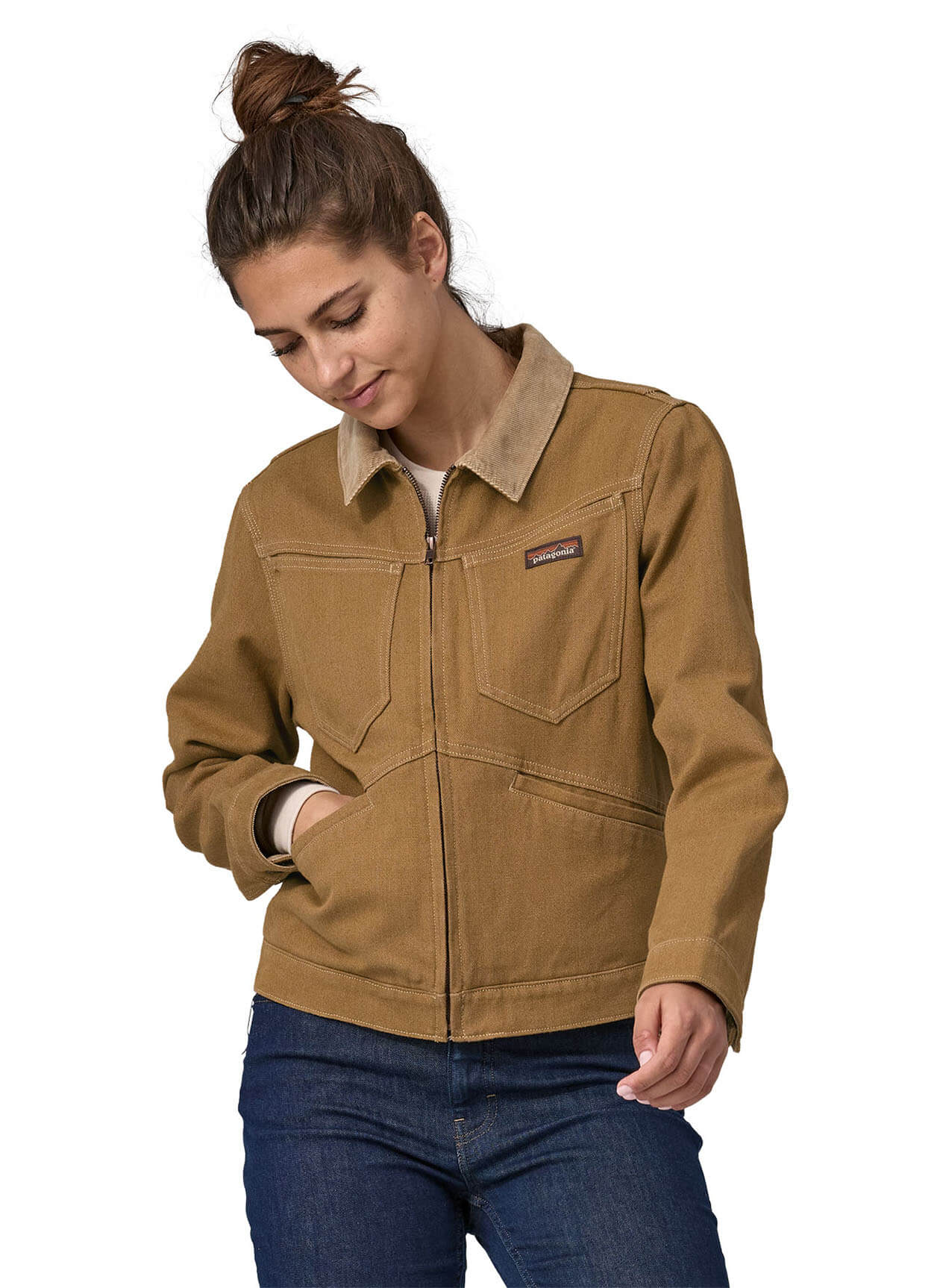 Patagonia Women's Iron Forge Ranch Jacket - Pine Needle Green - XL