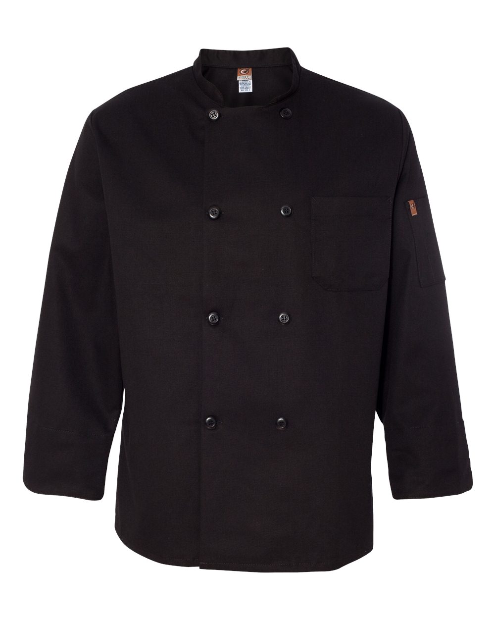 Black Traditional Chef Coat - KT76