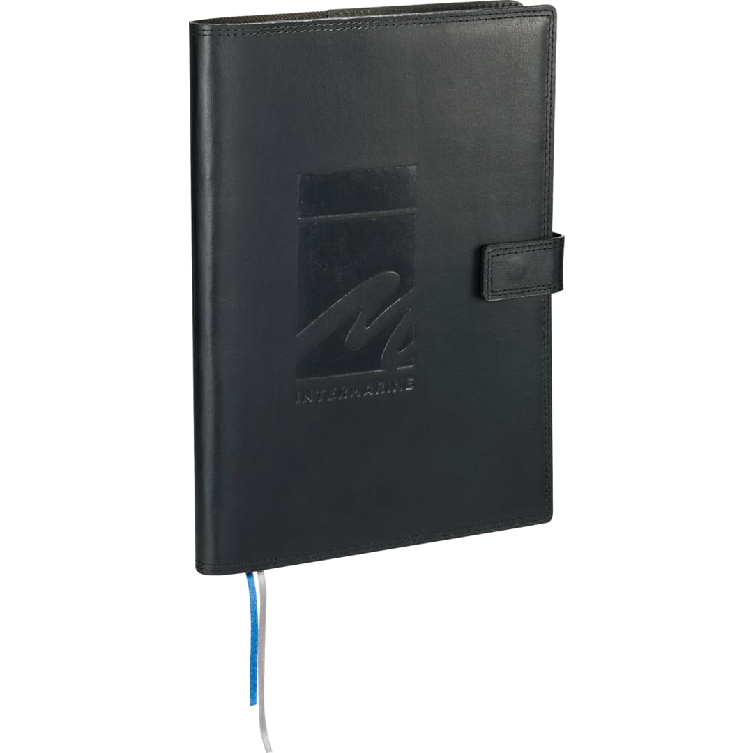 FSC® Mix 7" x 10" Uptown Refillable Leather Journa