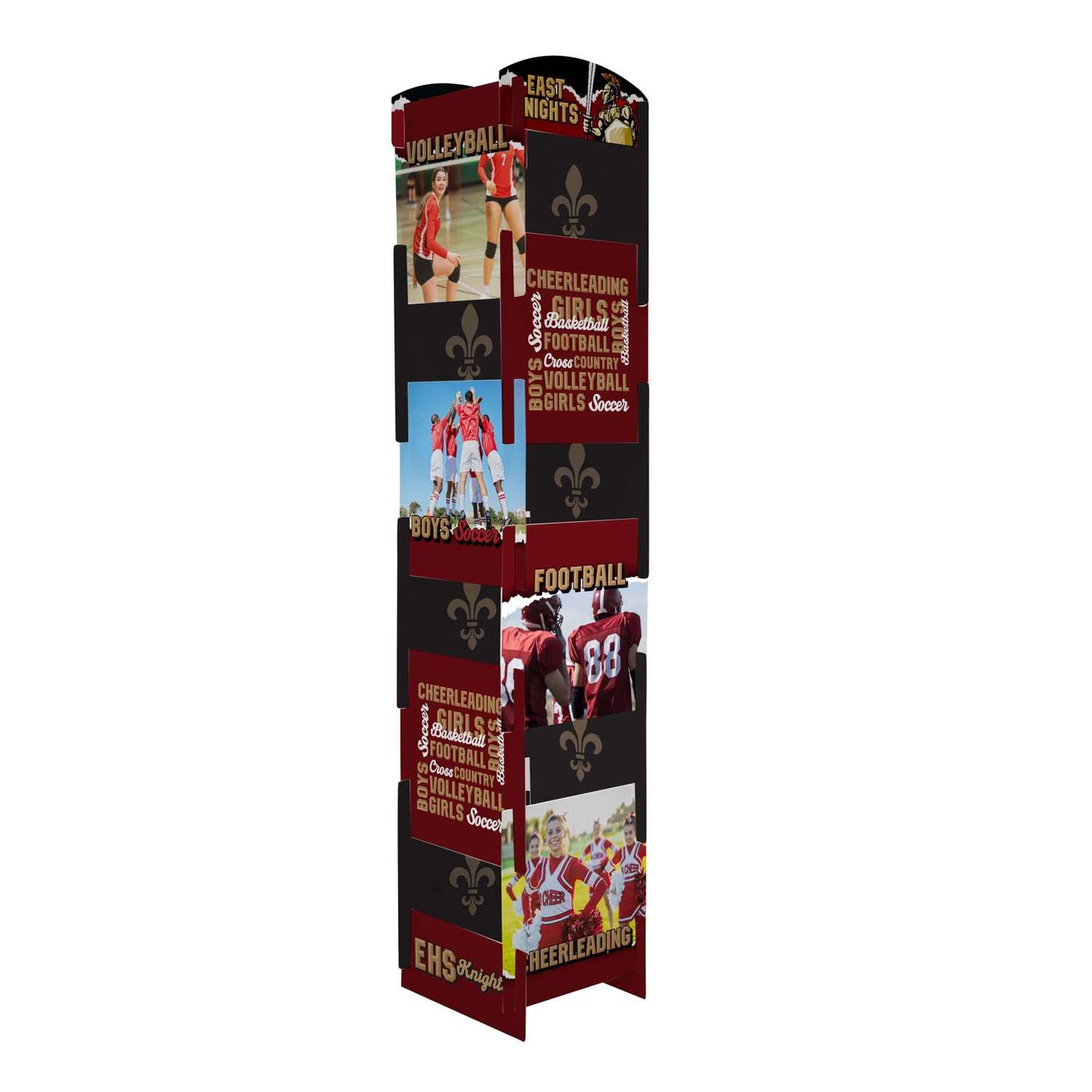 6 Cube Tower Tiles Floor Kit