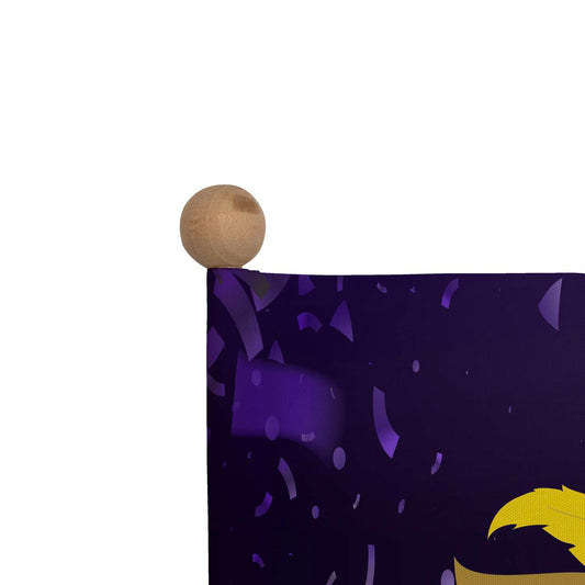 8" x 12" Stick Flag Kit with Ball Tip (Set of Six)