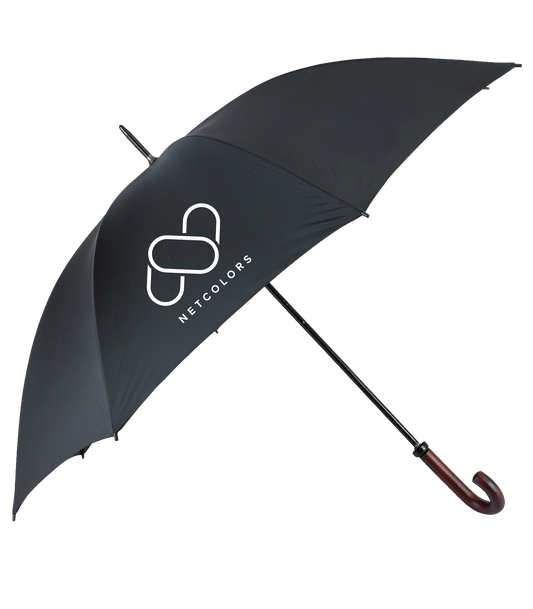 Black The Doorman Umbrella