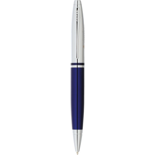 Blue Cross® Calais Chrome Blue Ballpoint