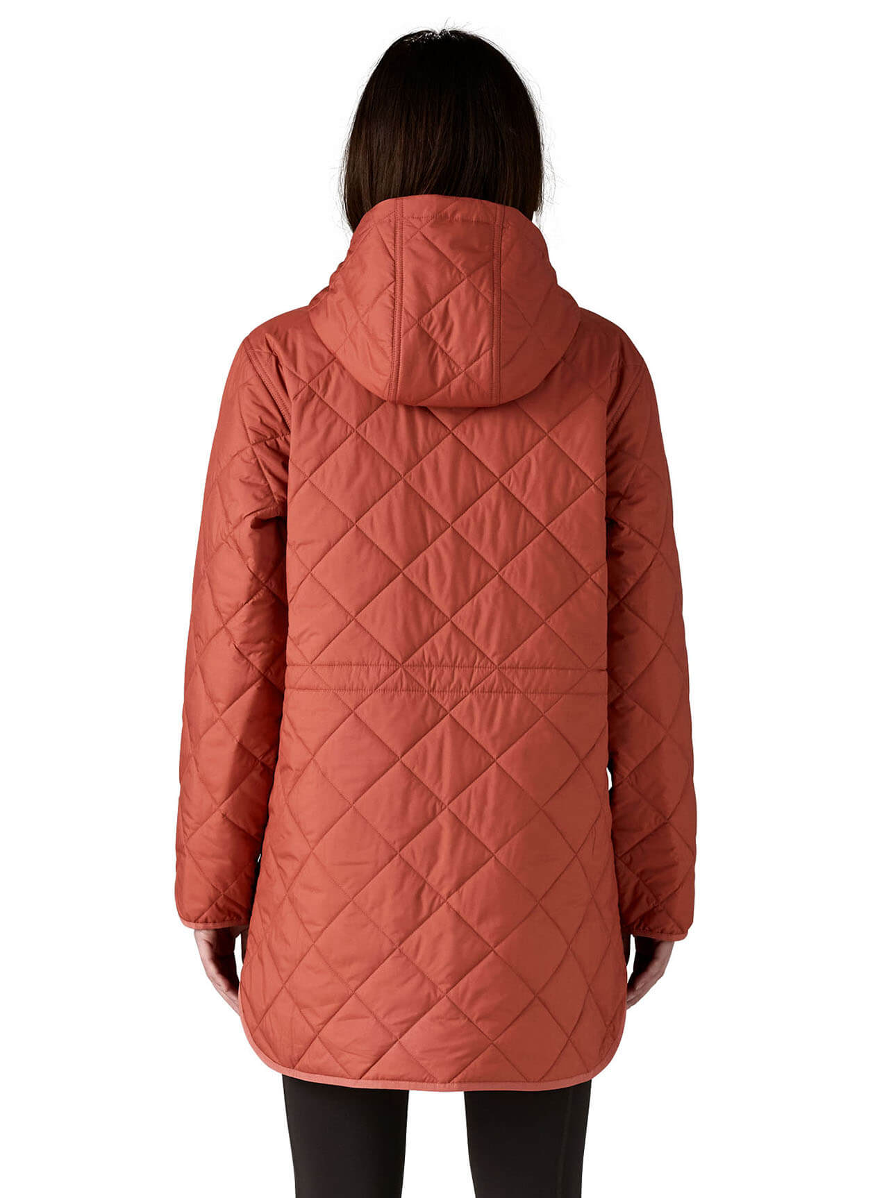 Patagonia Women's Diamond Quilted Parka - Potters Red - XXS