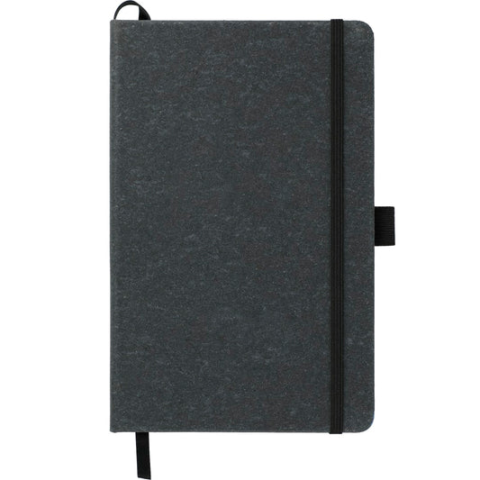 FSC® Mix 5.5" x 8.5" Recycled Leather Bound Journa